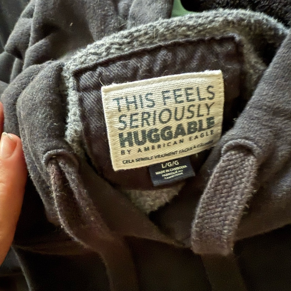 American Eagle Black Hoodie